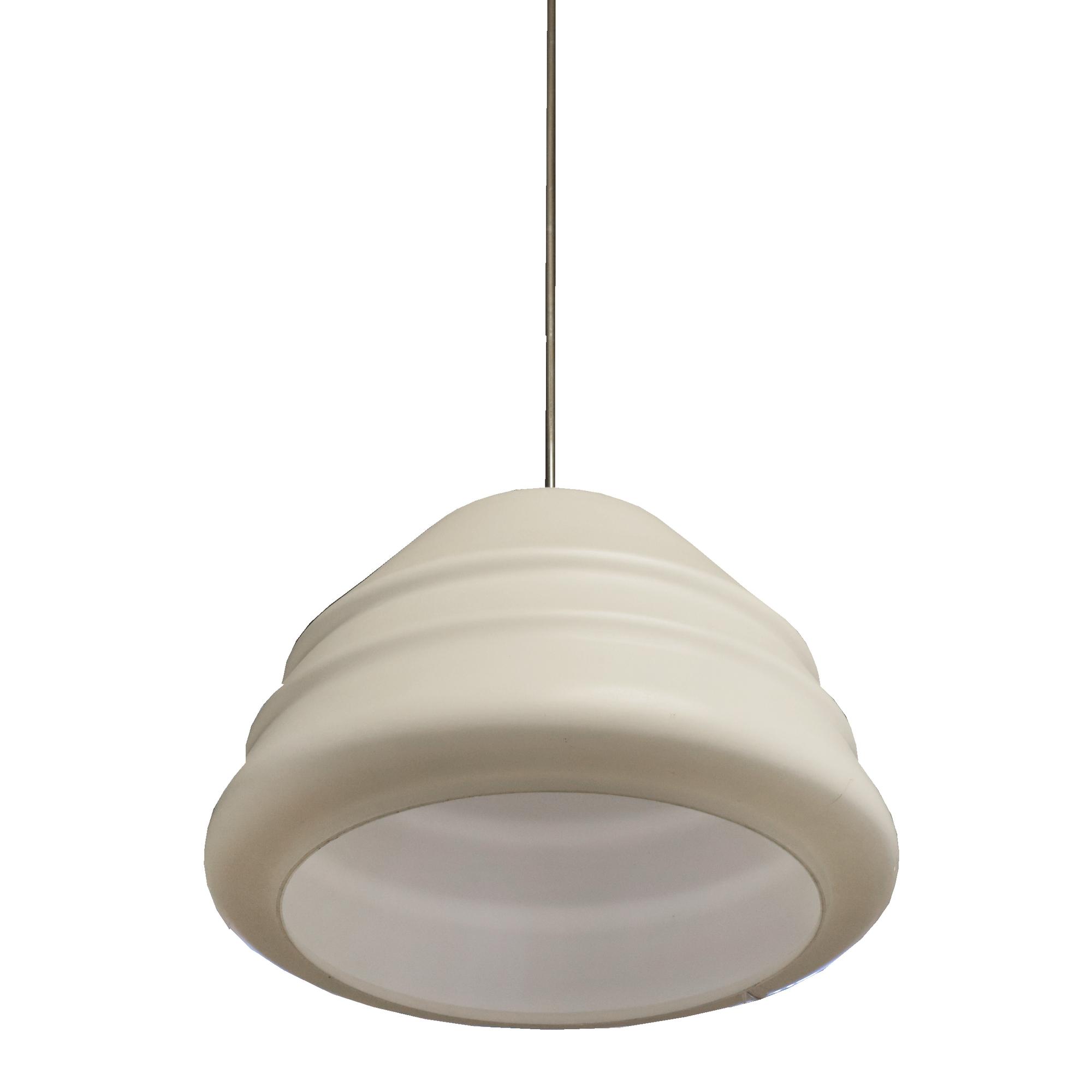 A Mid-Century Light Fixture 16.5" W x 16.5" D x 51" H — Czech Republic, Mid-20th Century