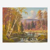 Edna Palmer Engelhardt (American, 1897–1991) Pocono Autumn