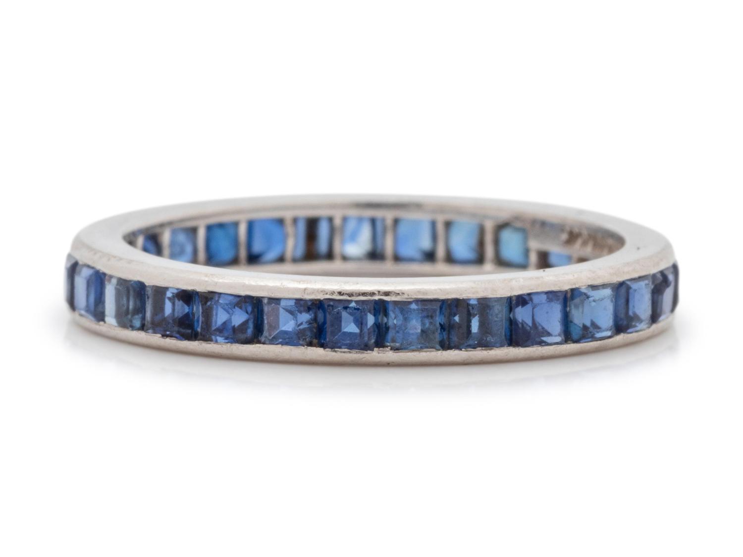 TIFFANY & CO., SAPPHIRE ETERNITY BAND