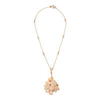 Coomi, Opal, Diamond, and Yellow Gold Necklace