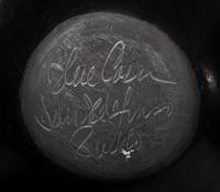 Blackware Pottery Jar and Plate