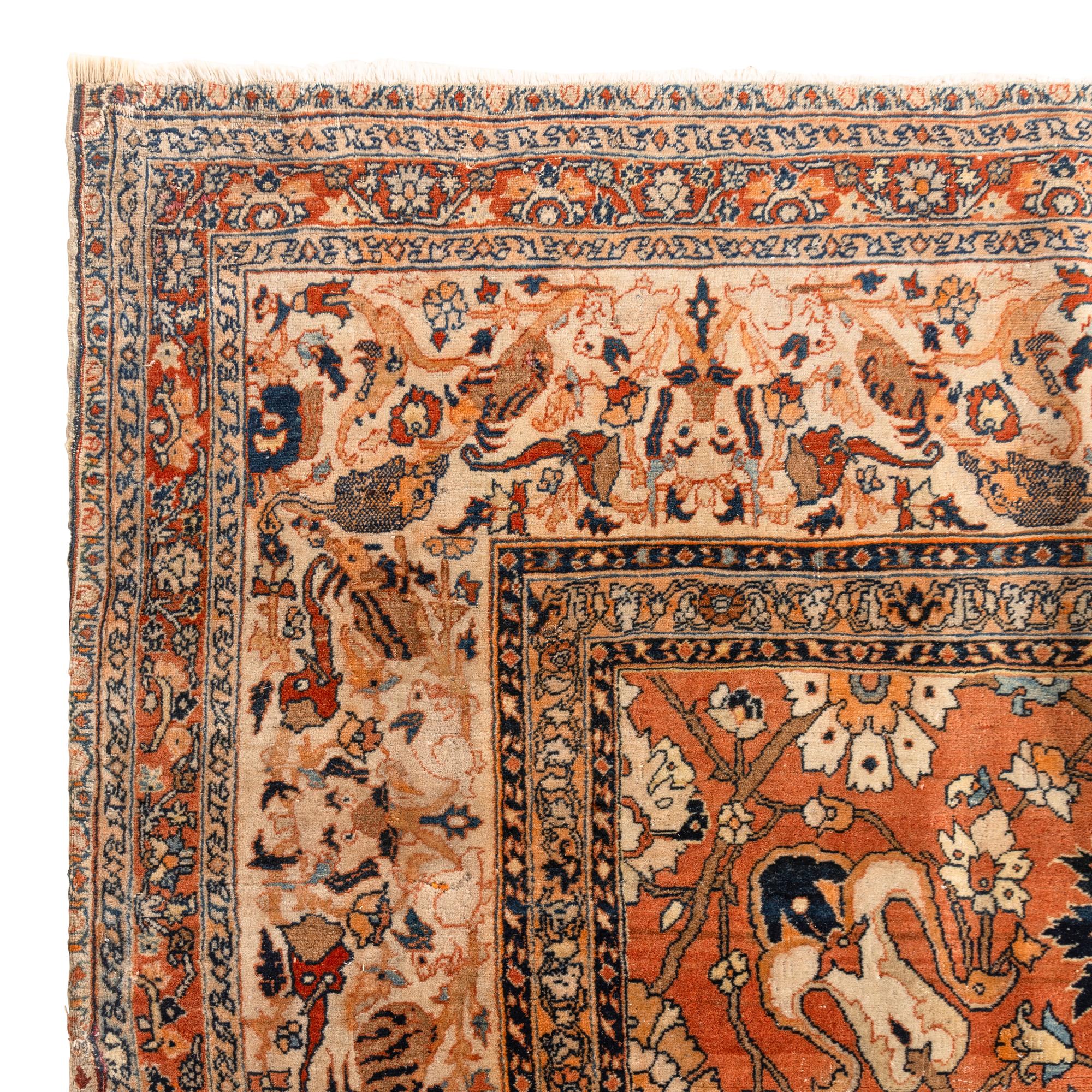 A Tabriz Rug