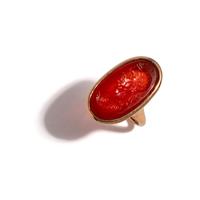 A Neoclassical Carnelian and Gold Finger Ring with a Portrait Bust of the Roman Emperor Augustus