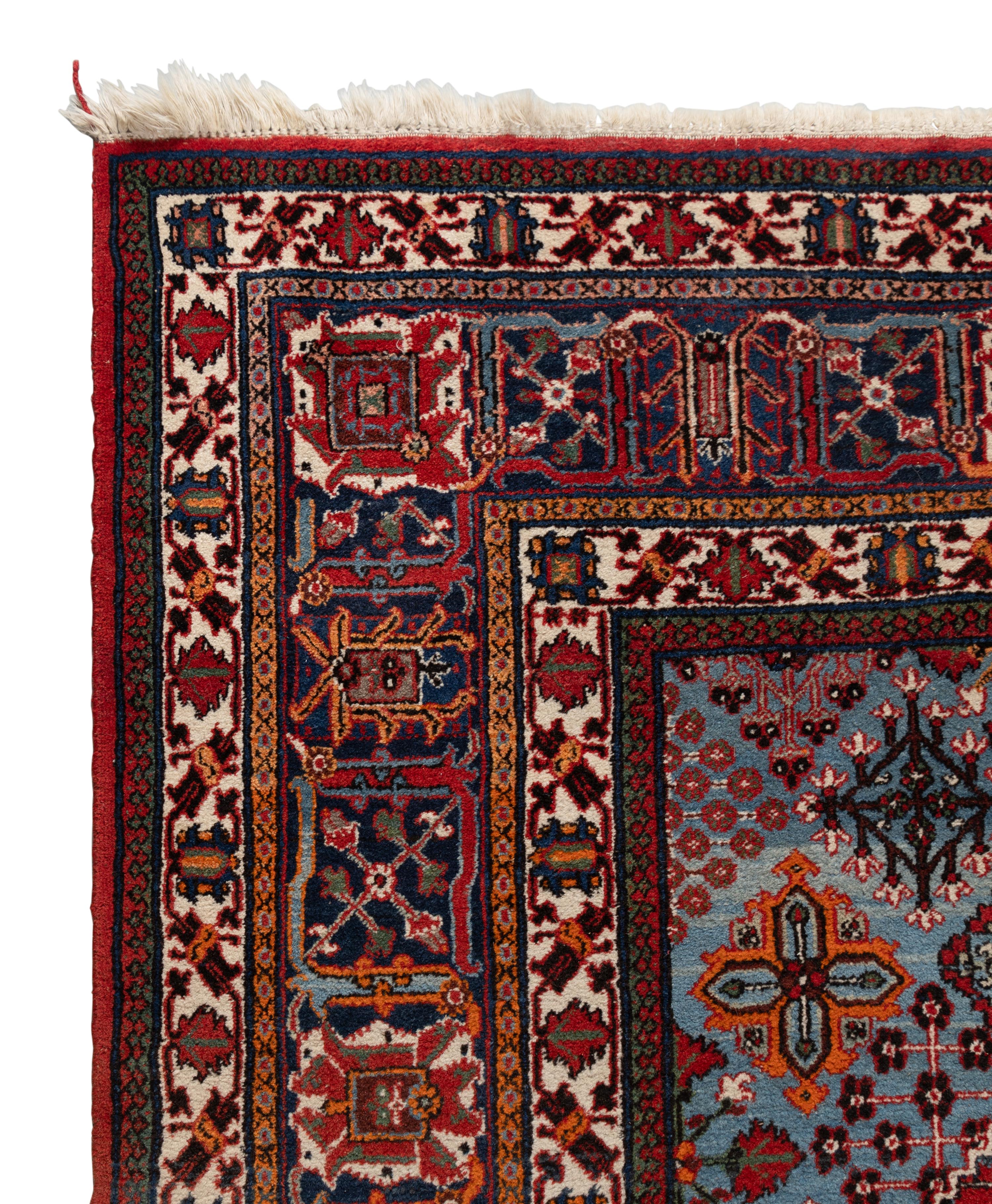 A Bakhtiari Wool Rug