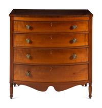 A Federal Cherrywood Chest of Drawers