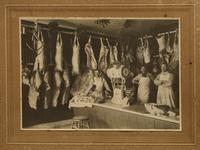 Nine Photographs Depicting Storefronts and Various Interiors
