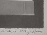 Jack Nixon (American, b. 1956) Four lithographs depicting Michigan Avenue Bridge Statuary