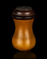 A Chinese Gourd Cricket Cage