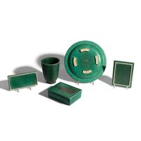 Five Argenta pieces, c. 1940 Gustavsberg, Sweden