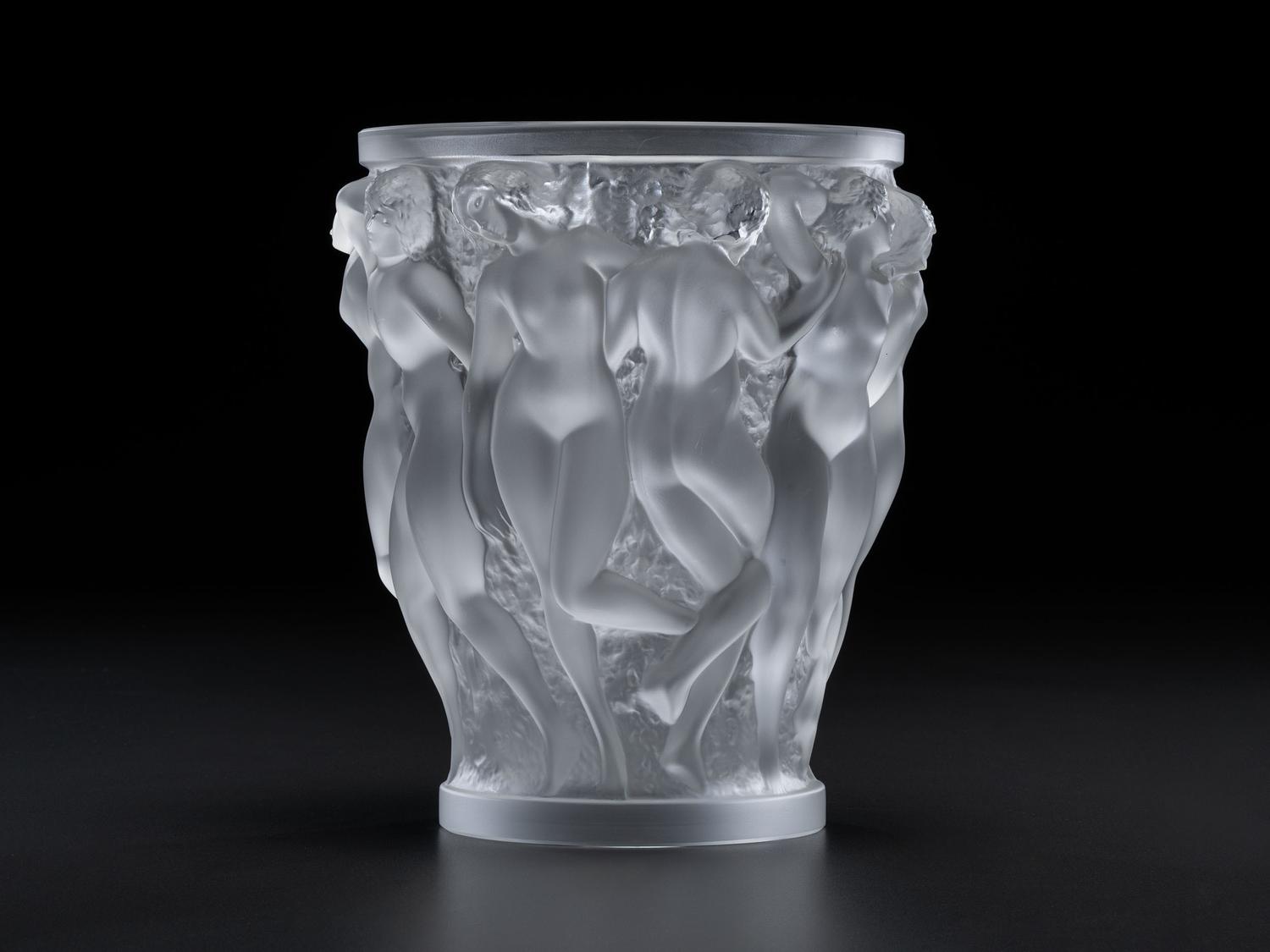 A Lalique Bacchantes Vase