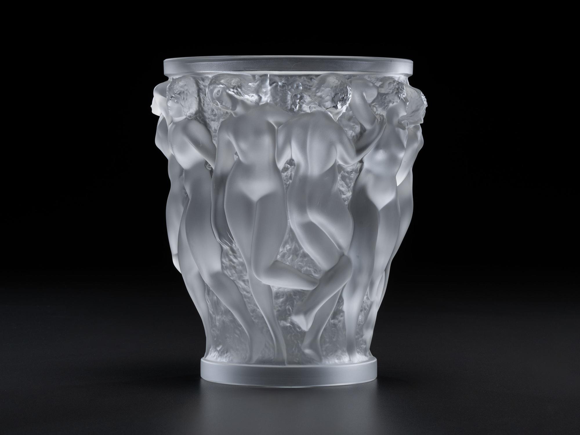 A Lalique Bacchantes Vase