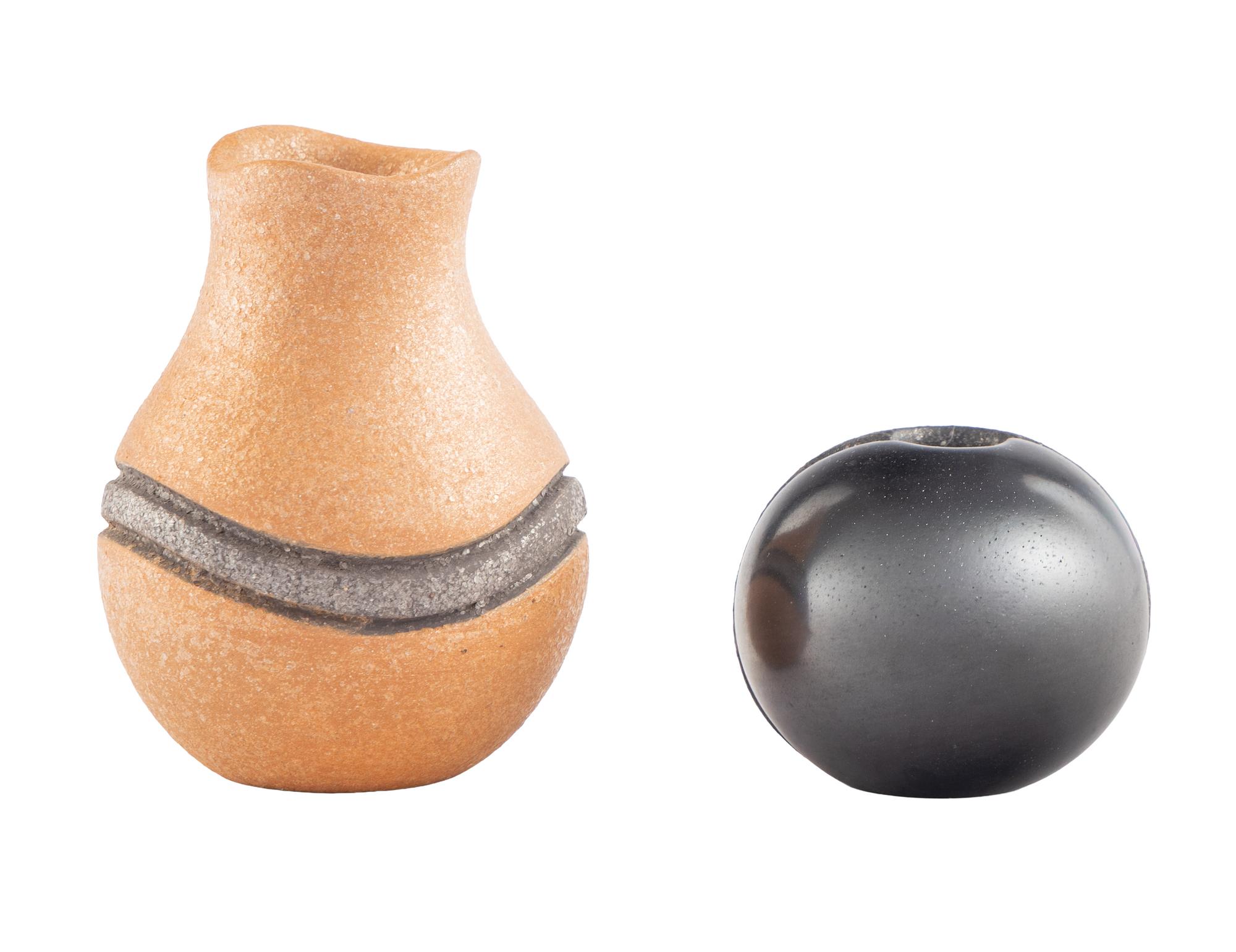 Miniature Micaceous Pottery