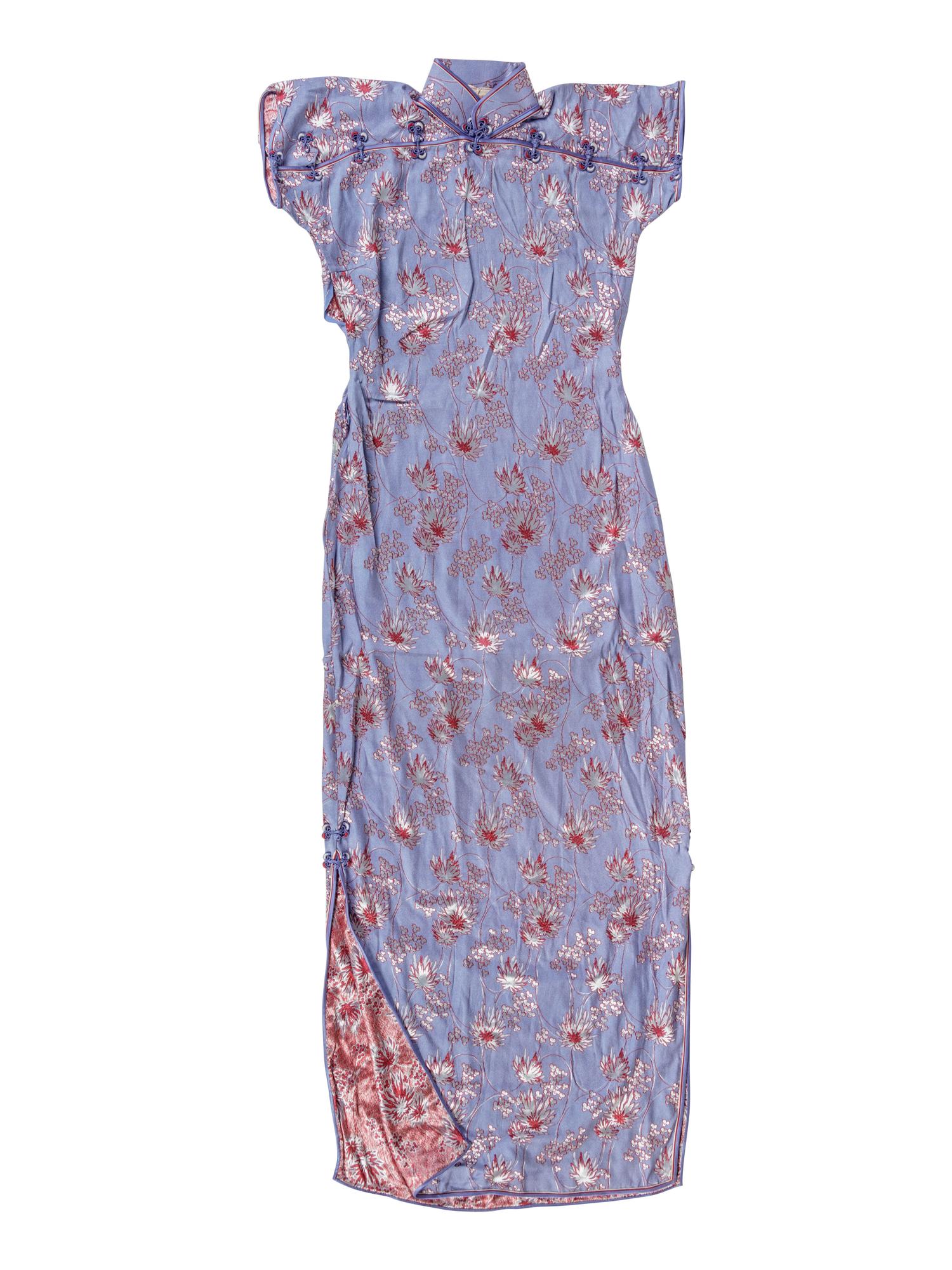 Three Chinese Silk Lady's Cheongsams, Qipao