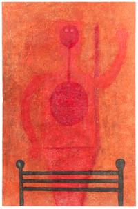 Rufino Tamayo (Mexican, 1899-1991) — Hombre en Rojo, 1977