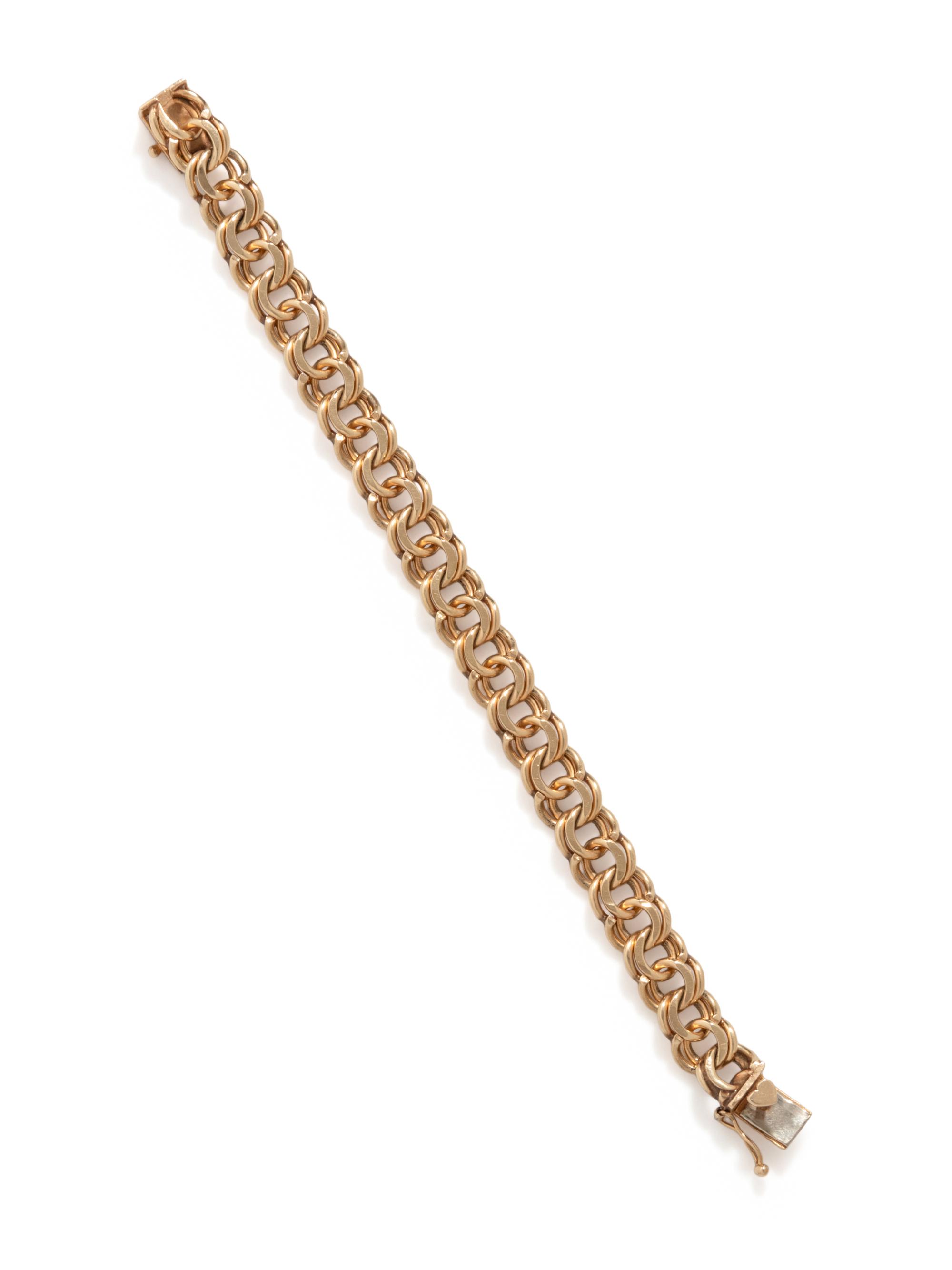YELLOW GOLD BRACELET