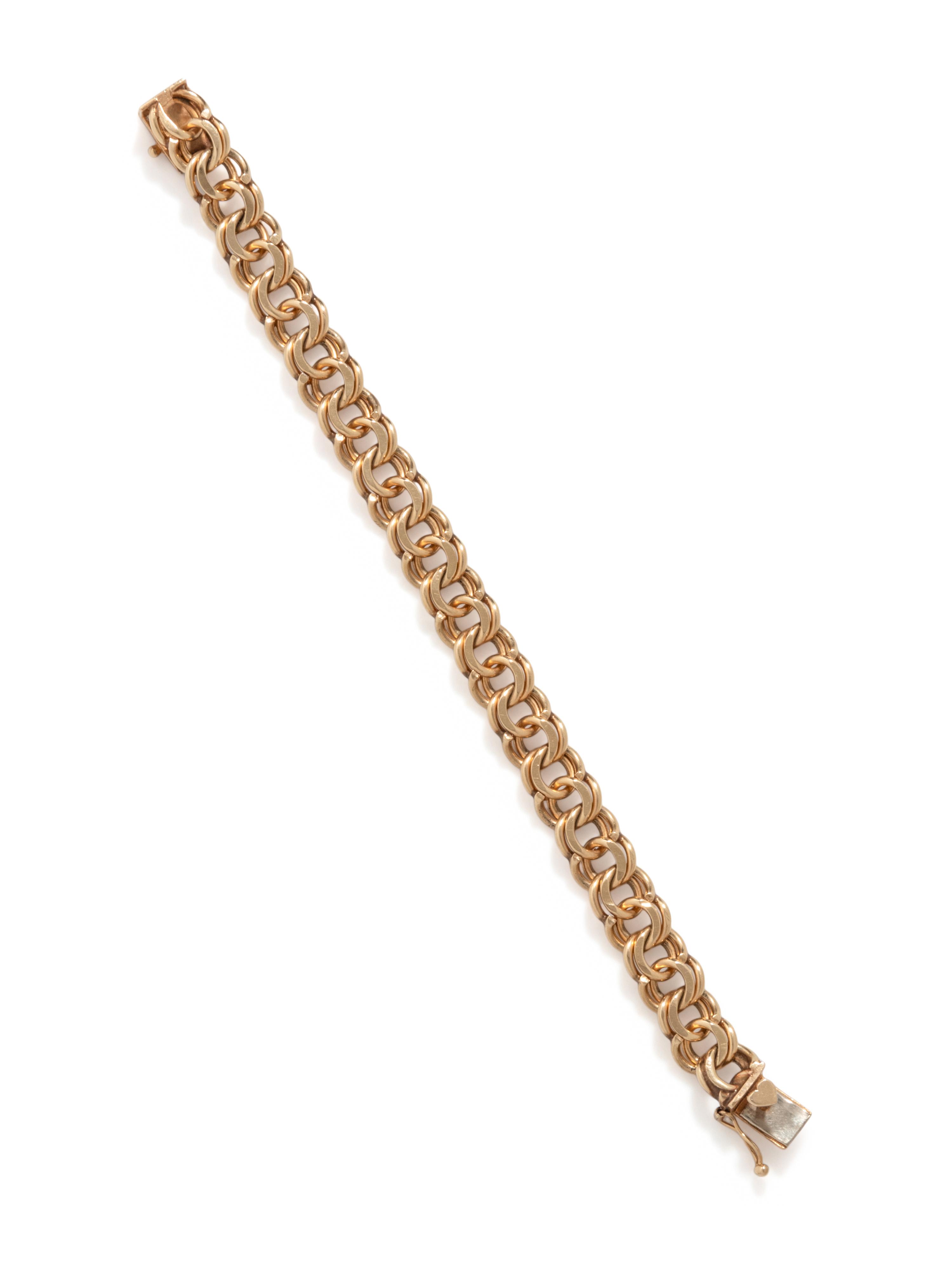 YELLOW GOLD BRACELET