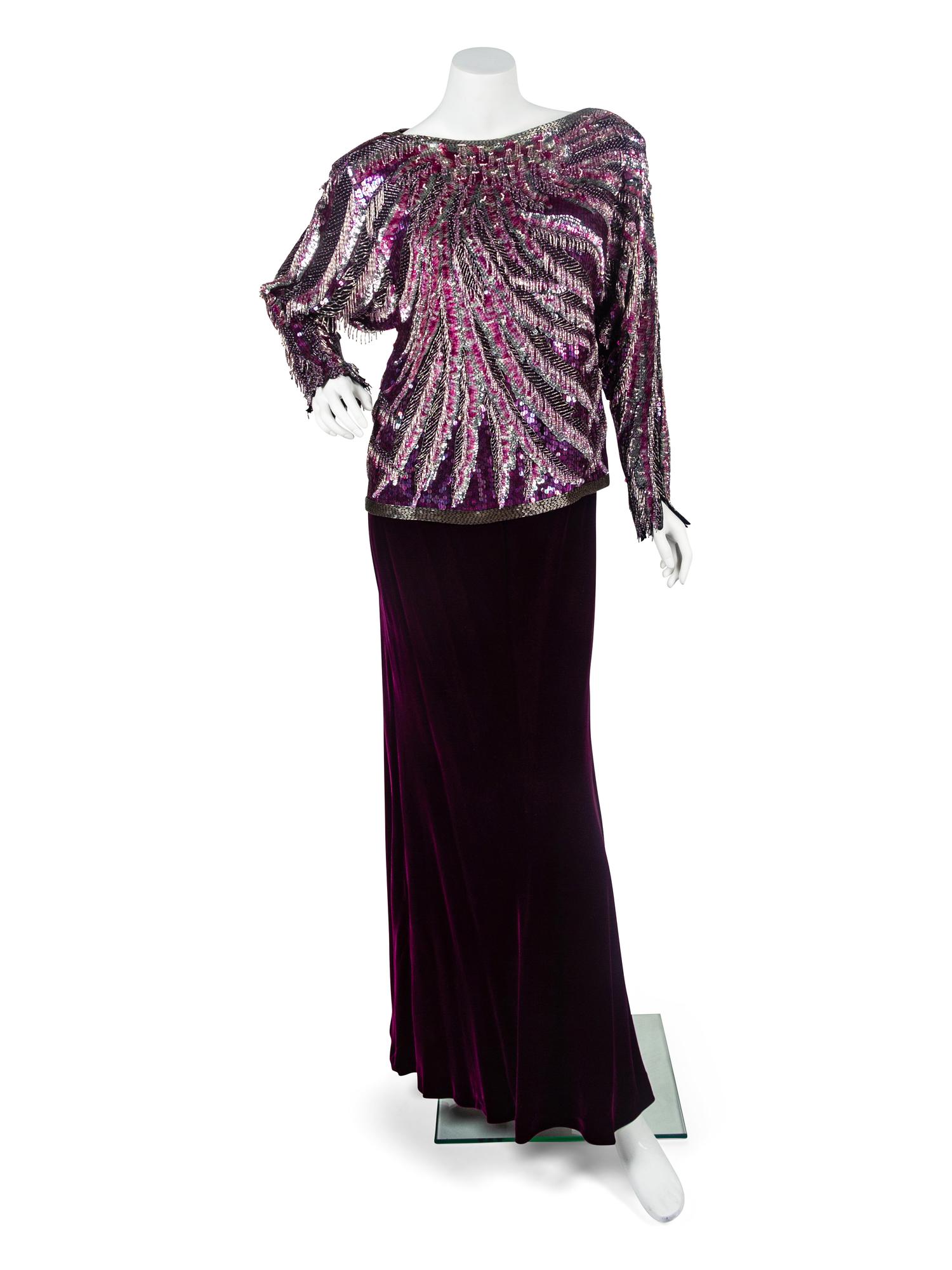 Halston Two-Piece Dress, 1980s