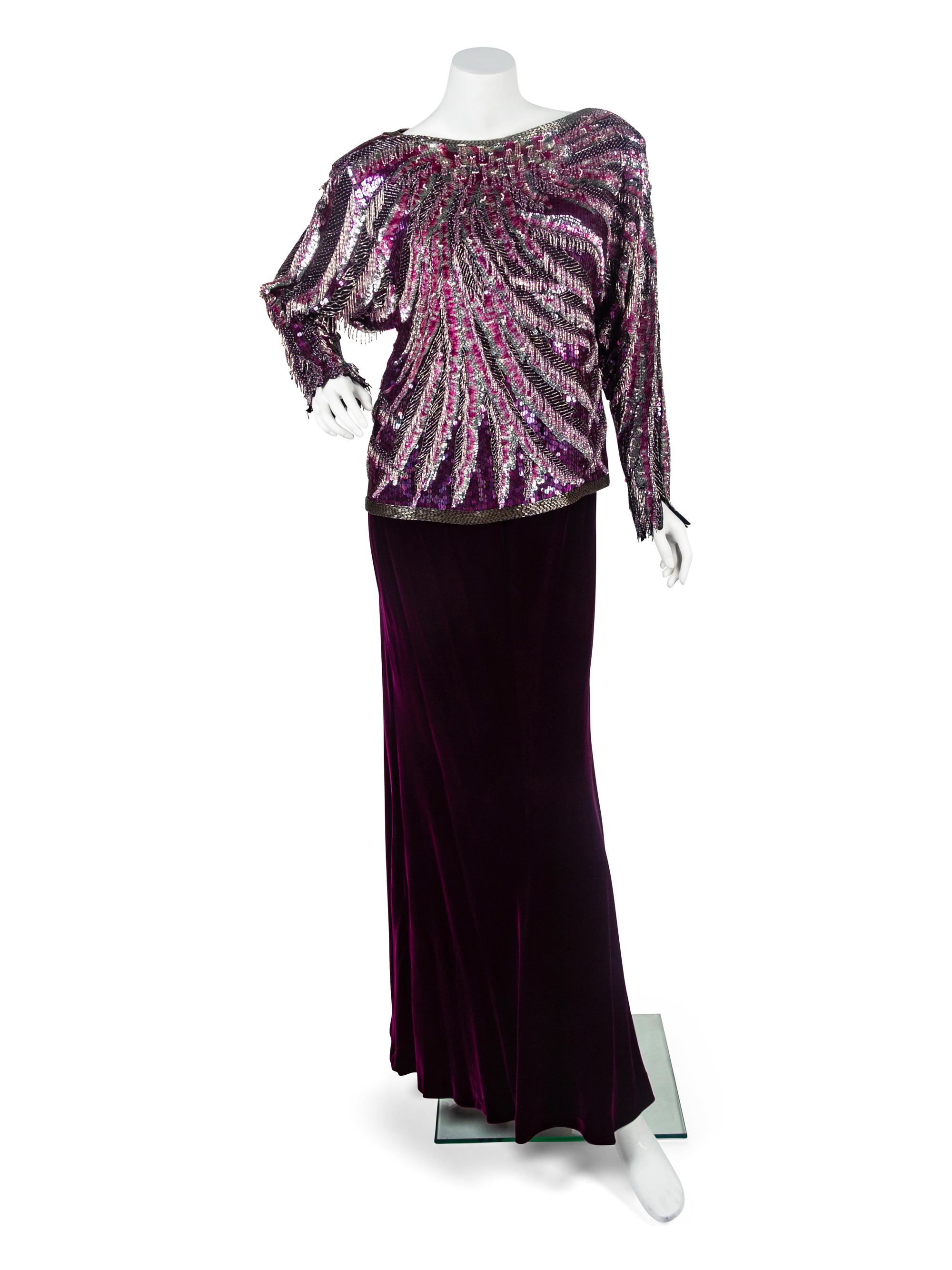 Halston Two-Piece Dress, 1980s