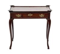 A Chippendale Style Mahogany Tea Table, 18TH CENTURY, Height 29 x width 30 1/4 x depth 20 3/4 inches. — 18TH CENTURY,