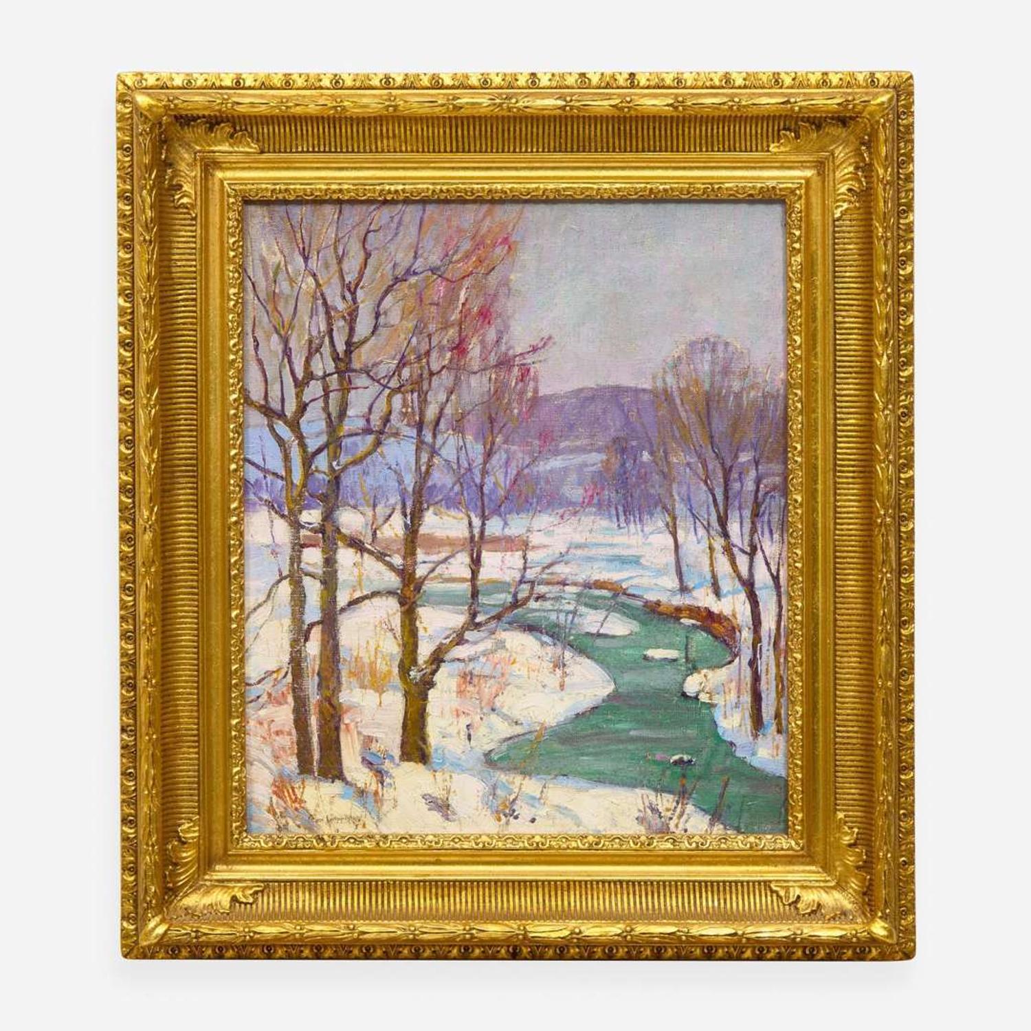 Fern Isabel Coppedge (American, 1883–1951) The Winter Stream