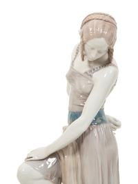 A Rosenthal Porcelain Figure of a Lady