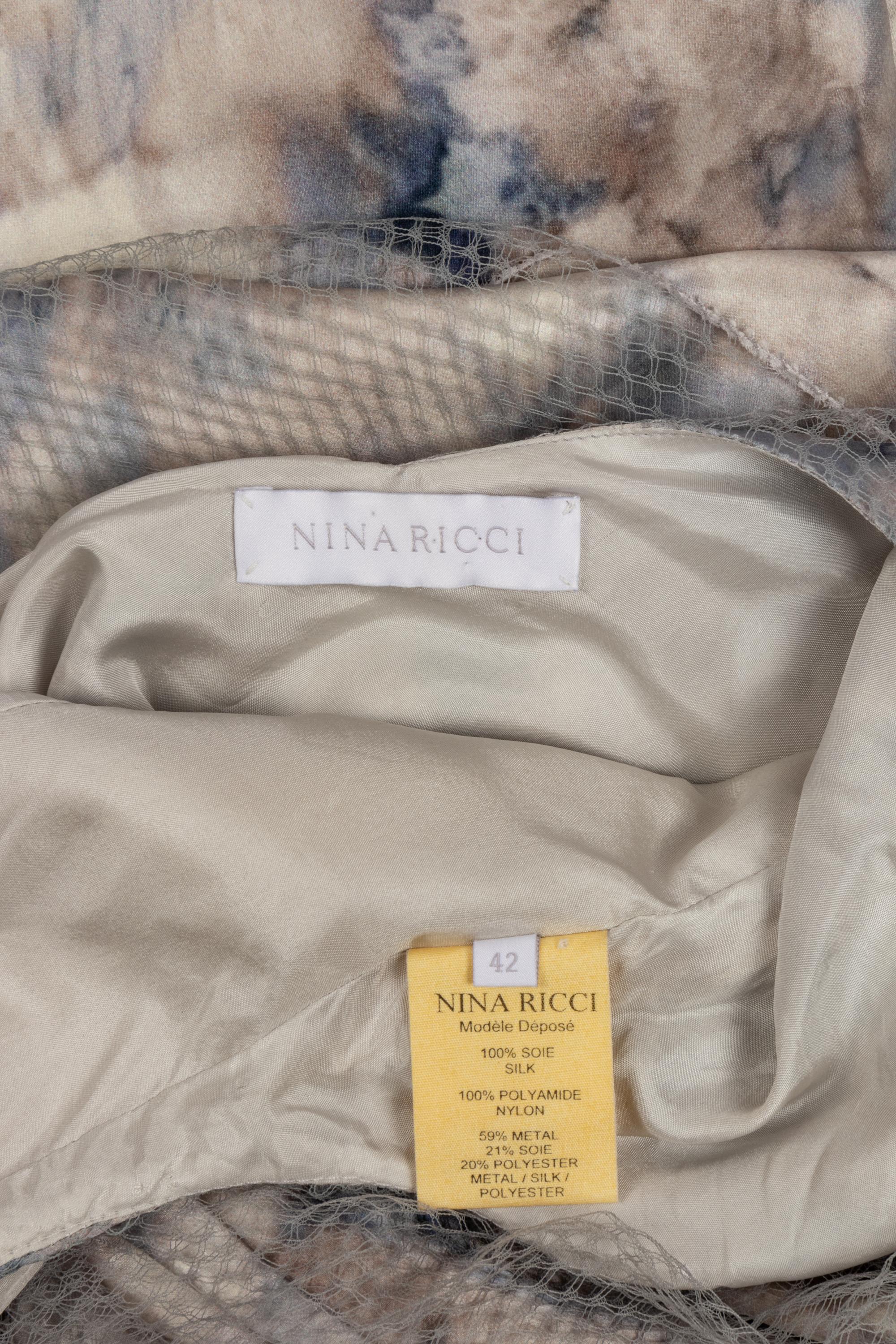 Olivier Theyskens for Nina Ricci Dress, Spring 2008