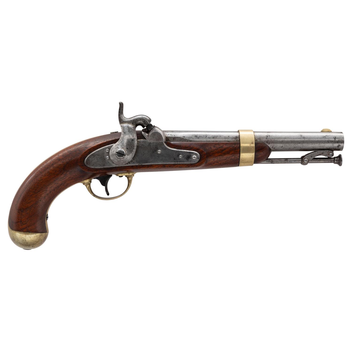 Very Fine US Model 1842 Pistol by Aston