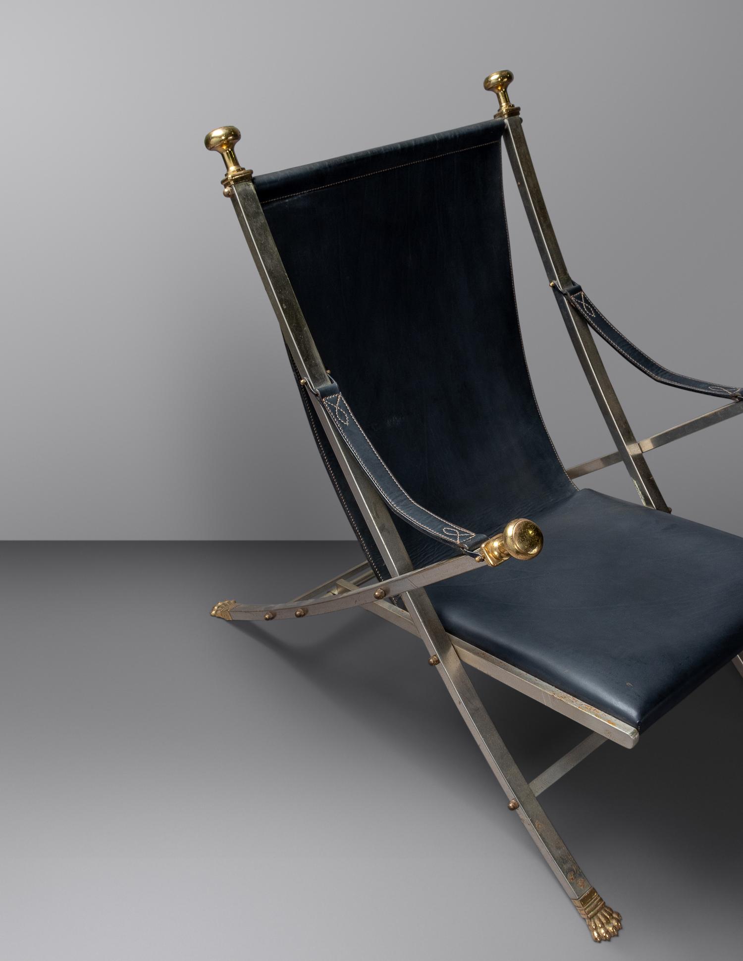 Pair of Folding Lounge Chairs