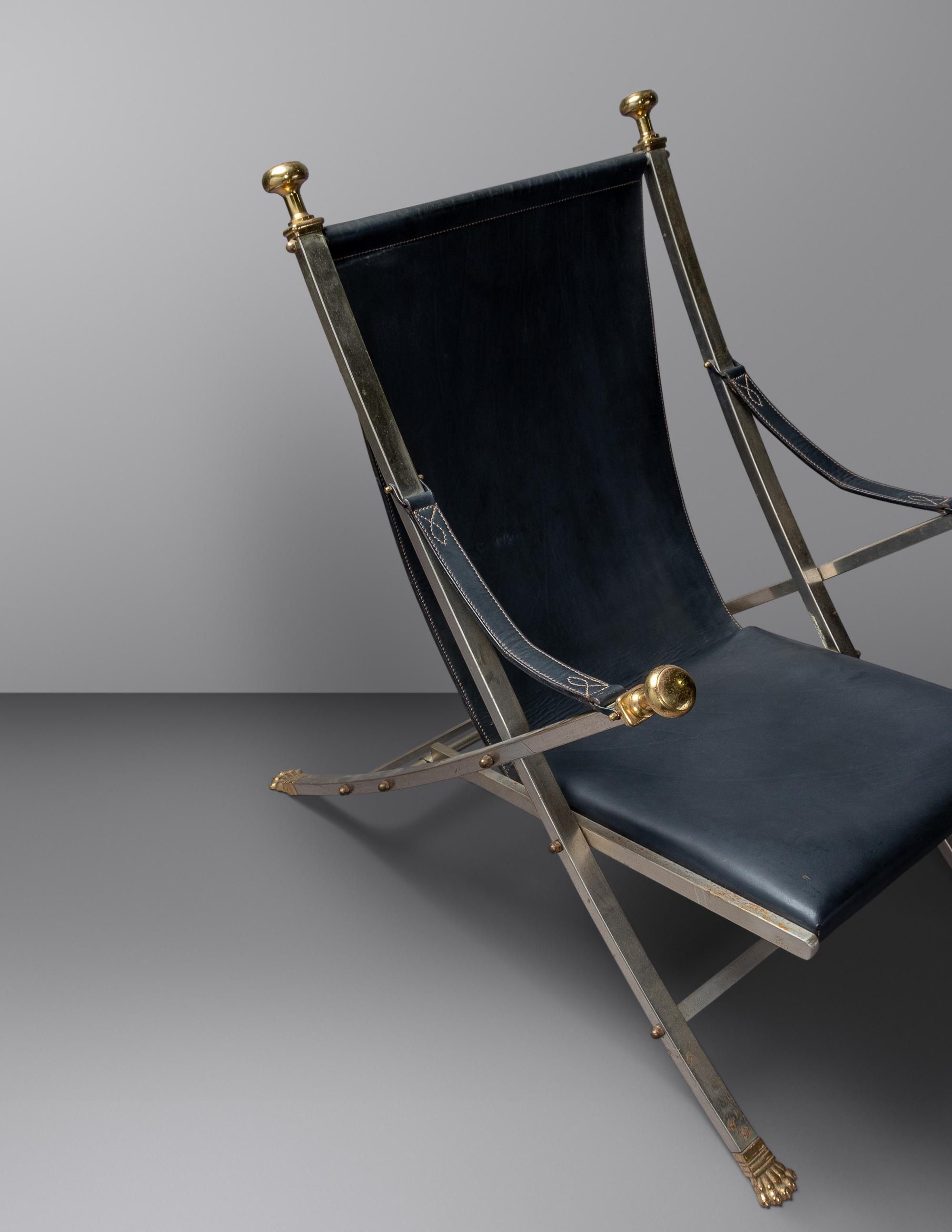 Pair of Folding Lounge Chairs