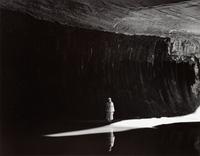 A group of four photographs ( Untitled (exterior wall) , 1960 (printed 1984); Georgia O'Keeffe in Twilight Canyon , 1964 (printed 1984); Untitled (Post Office, Abiquiu, NM), 1960 (printed 1984); O'Keeffe Sketching in Glen Canyon , 1961 (printed 1985)