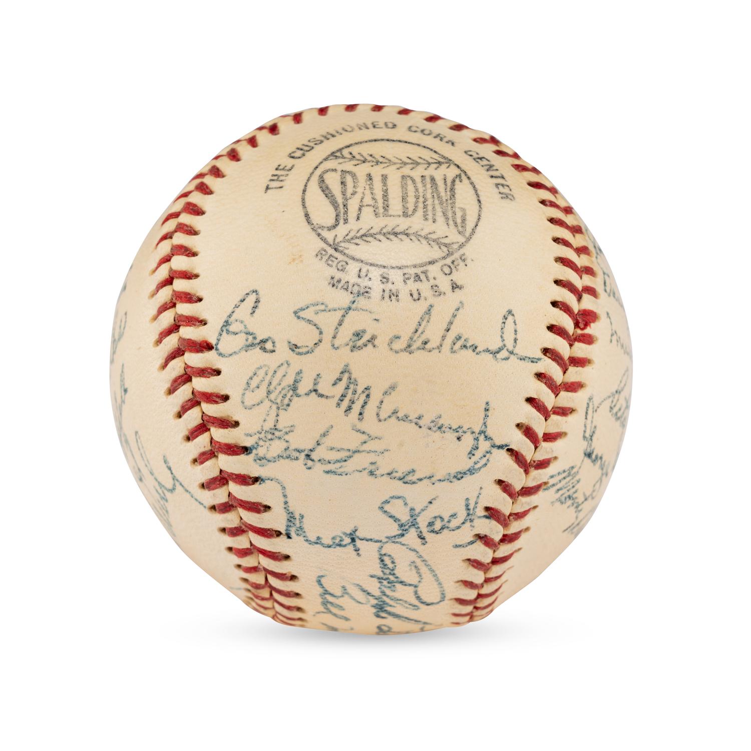 A 1951 Pittsburgh Pirates Team Signed Autograph Baseball (JSA Letter of Authenticity)