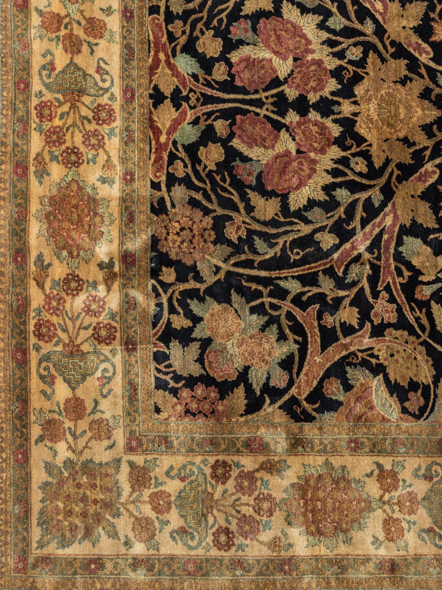 An Sino-Persian Wool Rug