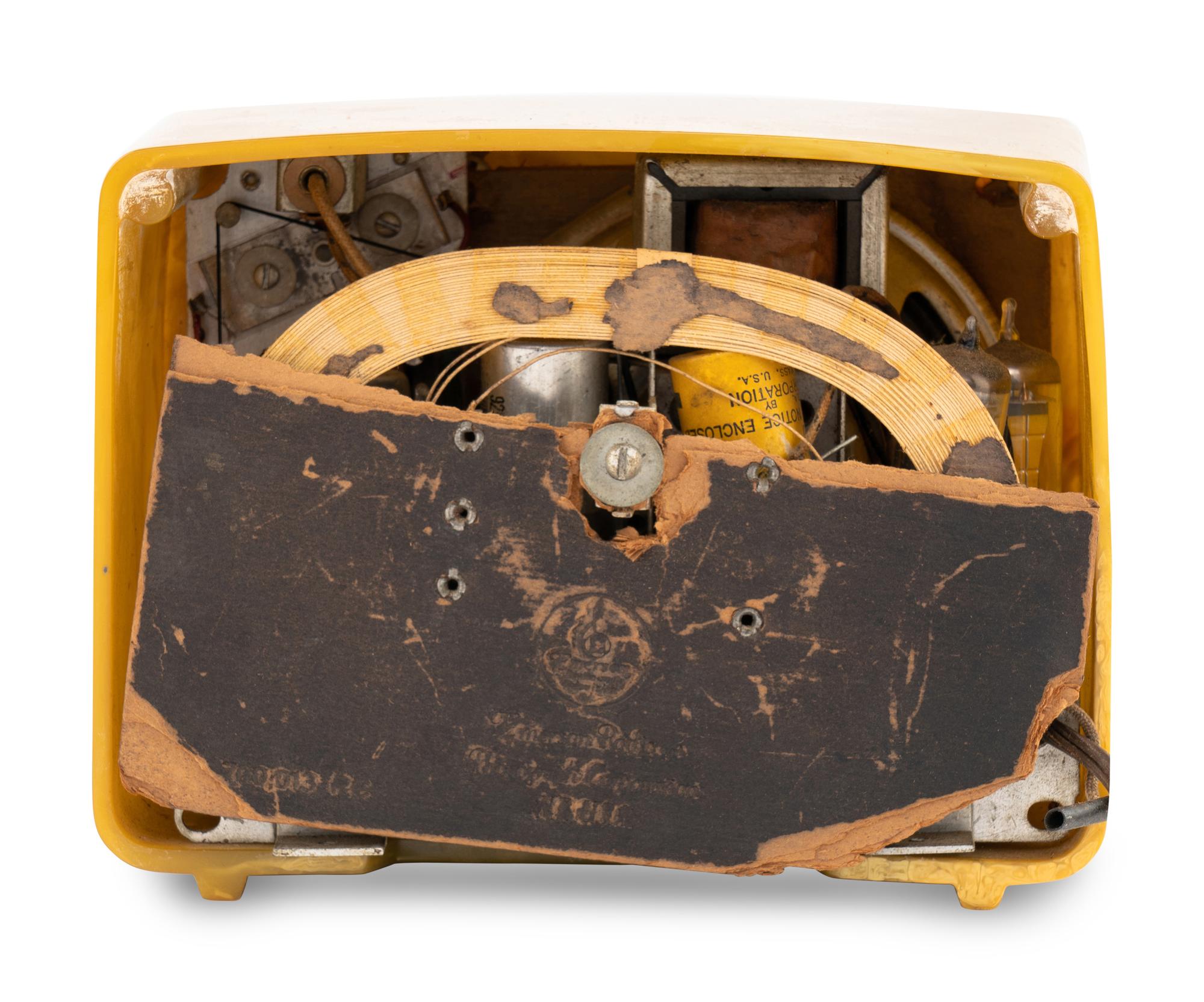 An Emerson 564 Slot Grille Radio