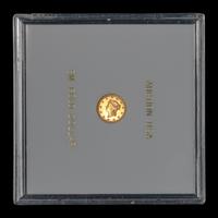 An 1849-C Liberty Head: Closed Wreath $1 Gold Coin
