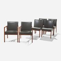 George Nelson (American, 1908-1986) A Set of Six Dining Chairs, Herman Miller, USA, 1950s