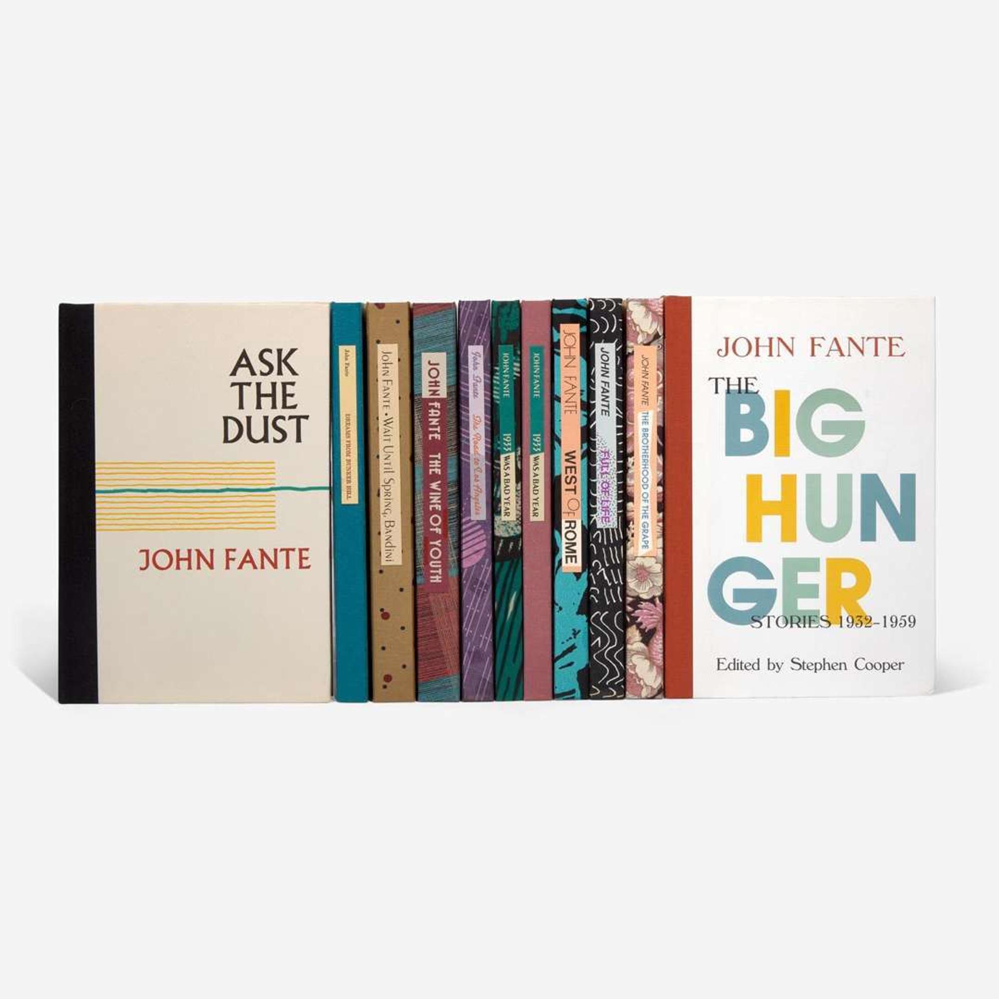 [Literature] Fante, John Group of 11 Titles by the Black Sparrow Press