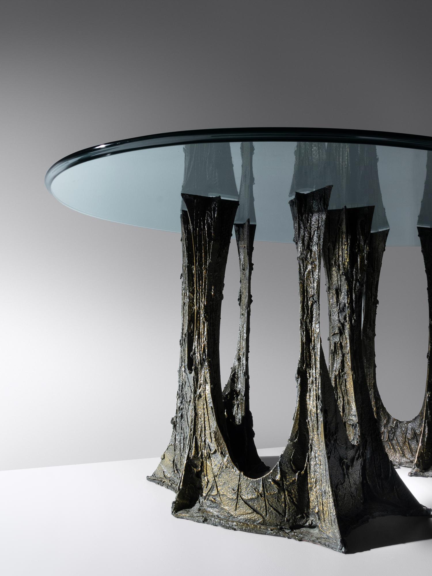 'Stalagmite' Dining Table Paul Evans Studio for Directional, USA