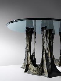 'Stalagmite' Dining Table Paul Evans Studio for Directional, USA