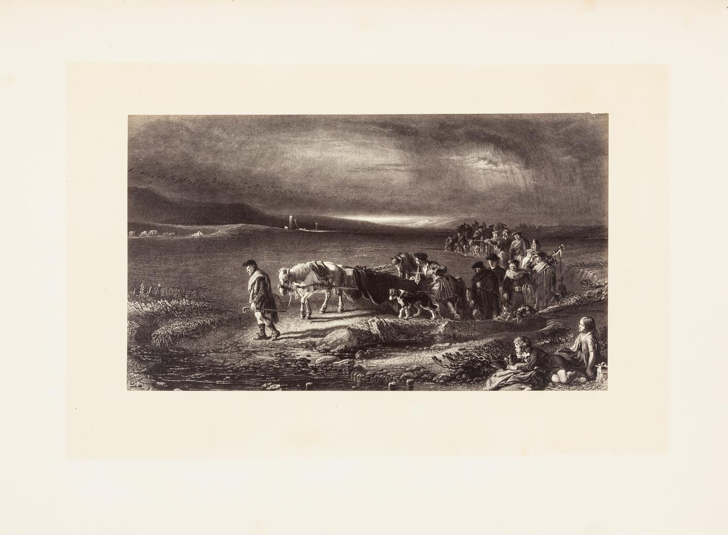 [HARVEY, George] SIMPSON, A.L. (editor). Harvey's Celebrated Paintings: A Selection from the Works of Sir George Harvey. London, 1870.