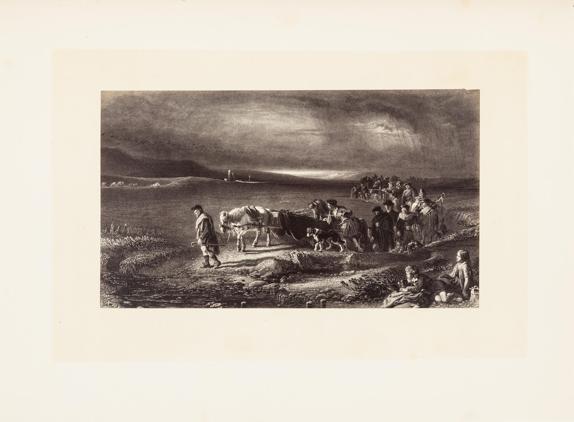 [HARVEY, George] SIMPSON, A.L. (editor). Harvey's Celebrated Paintings: A Selection from the Works of Sir George Harvey. London, 1870.