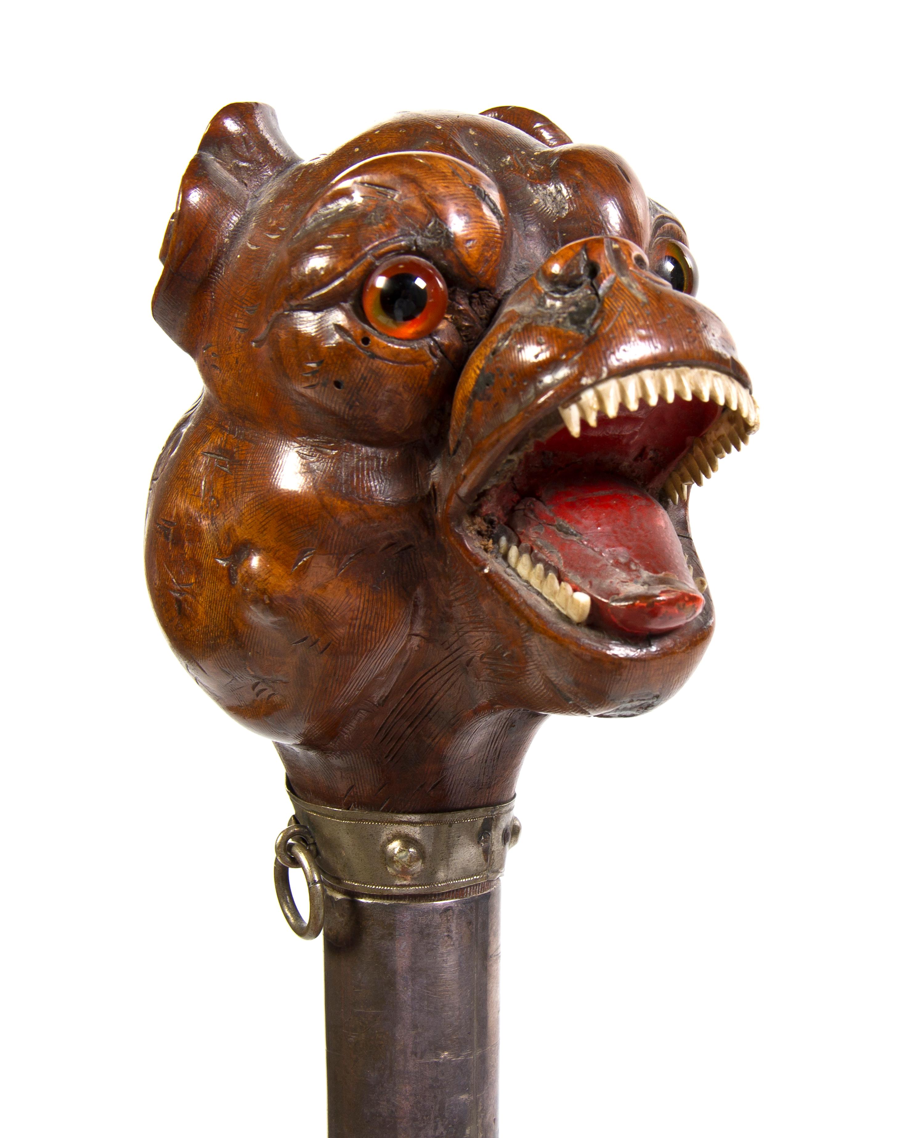 Two German Pipes, Height of first overall 12 1/2 inches.