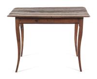 A French Provincial Walnut Work Table