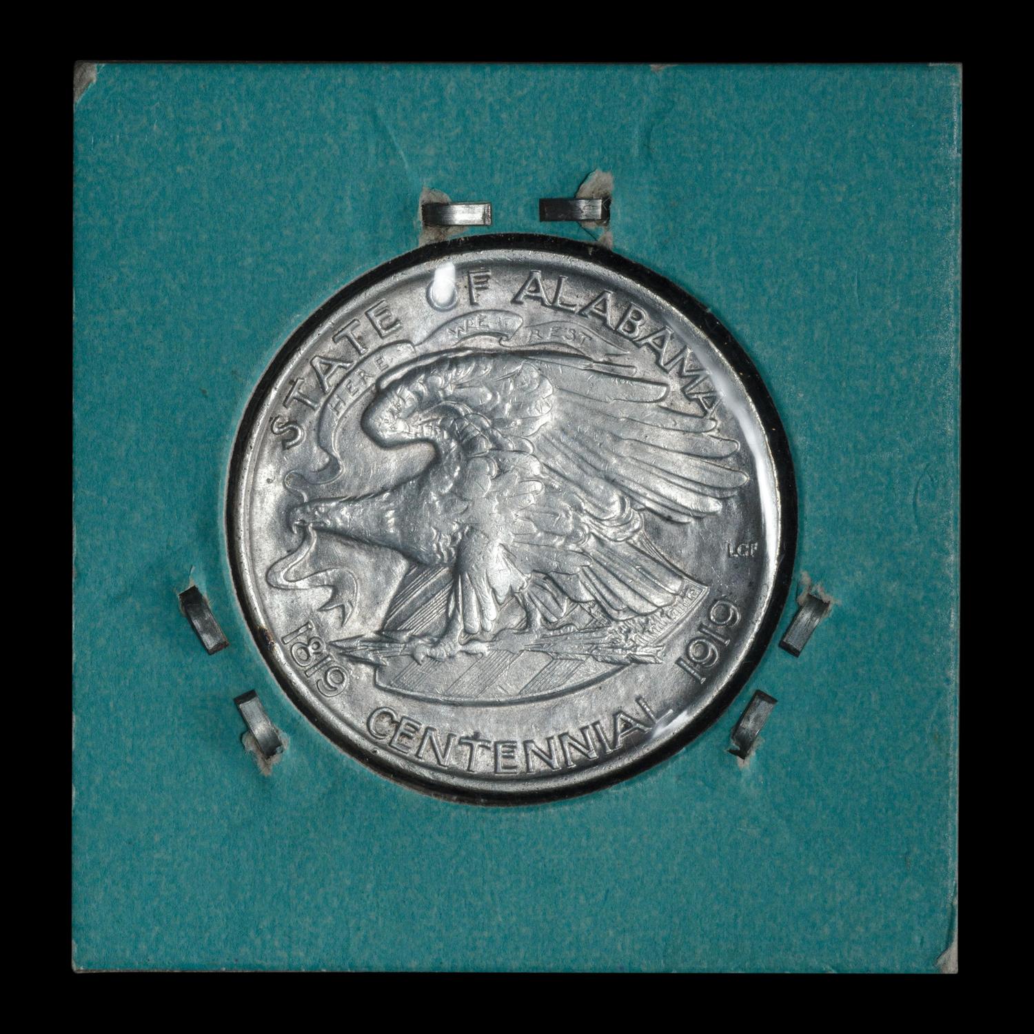 A 1921 Alabama Centennial Commemorative 50c Coin