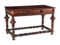 A Portuguese Walnut Library Table