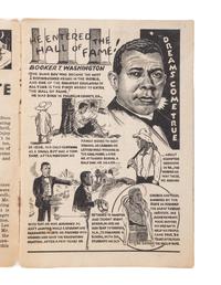 [BUSINESS -- BEAUTY]. LEE, George L., illustrator. Dreams Come True! Picture Stories of Famous People. How to Tell what Dreams Mean . New York and Memphis: Black & White Company, [1940s].