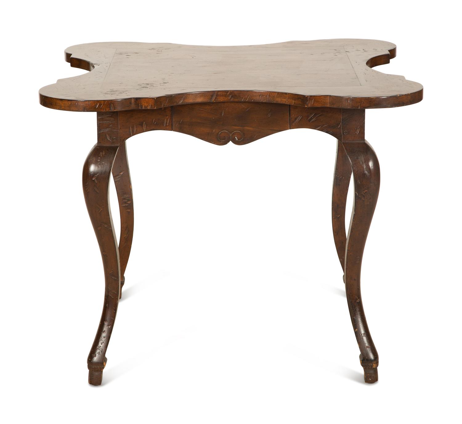 A Georgian Style Mahogany Card Table
