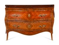 An Italian Parquetry Commode