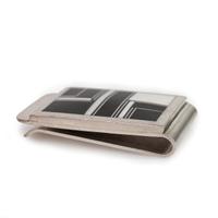 Sterling Silver and Mosaic Inlay Money Clip