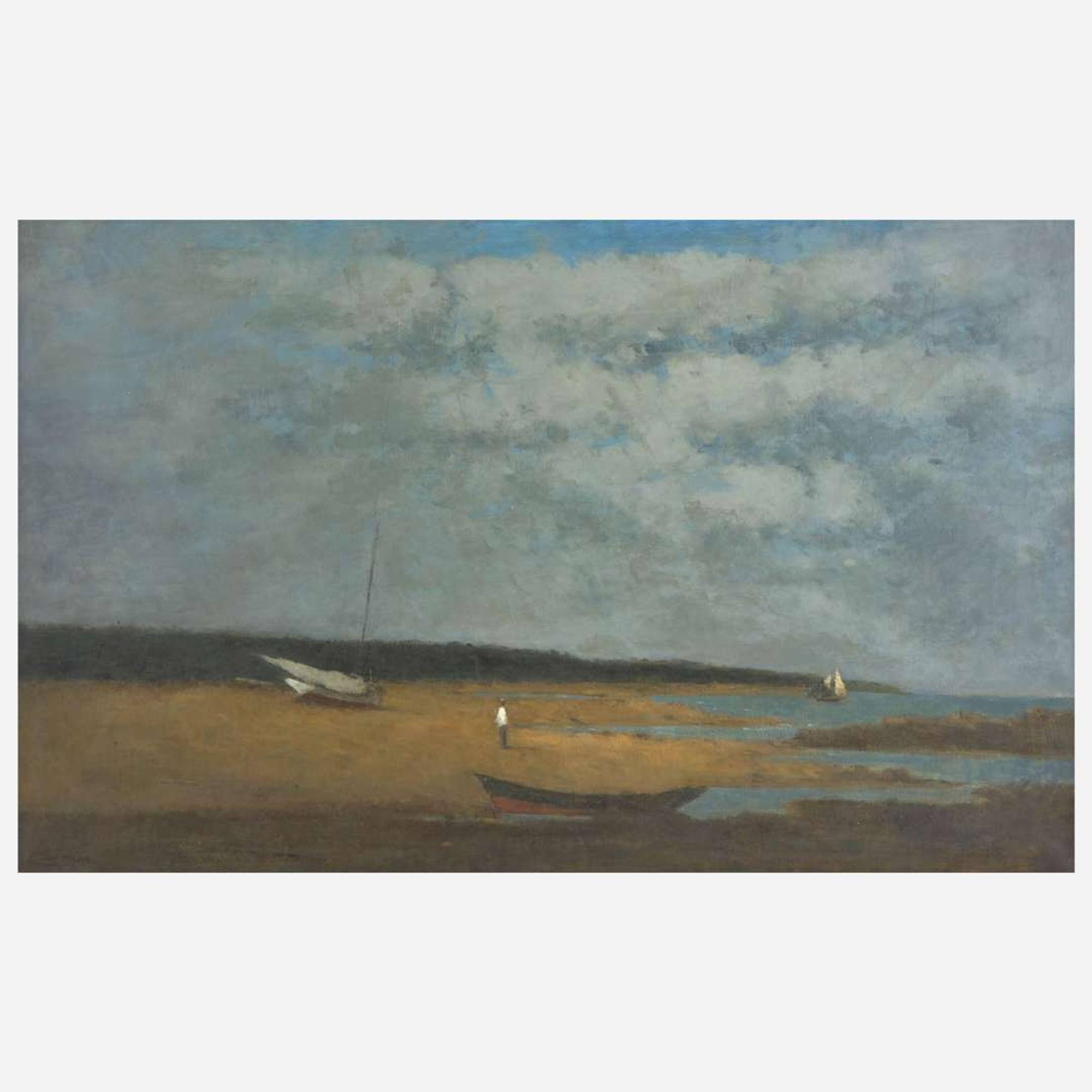 Paul Wescott (American, 1904–1970) Ebbtide (Yow's Boat)