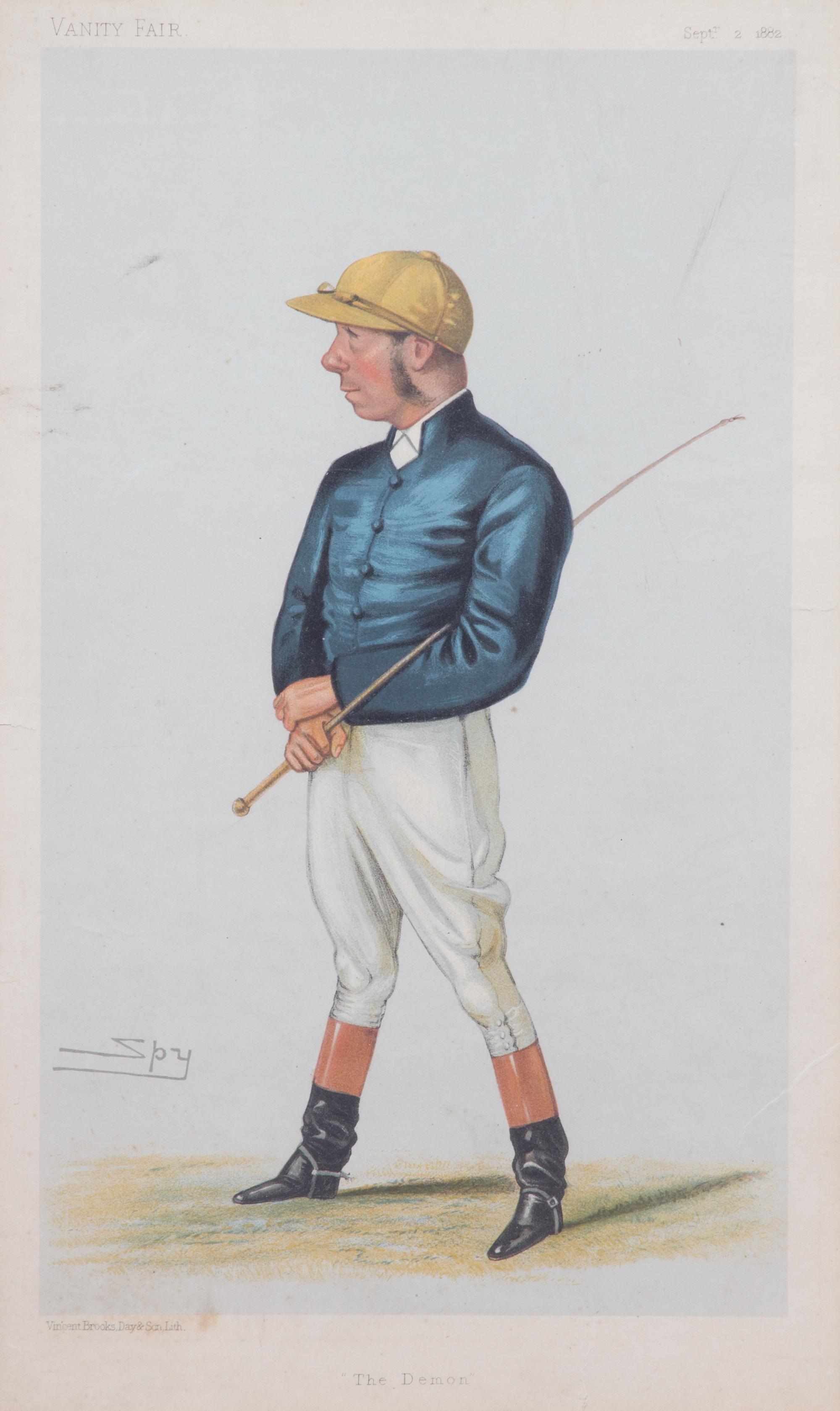A Collection of Vanity Fair Jockey's Prints Largest image 12 1/2 x 7 1/2 inches. — 20TH CENTURY